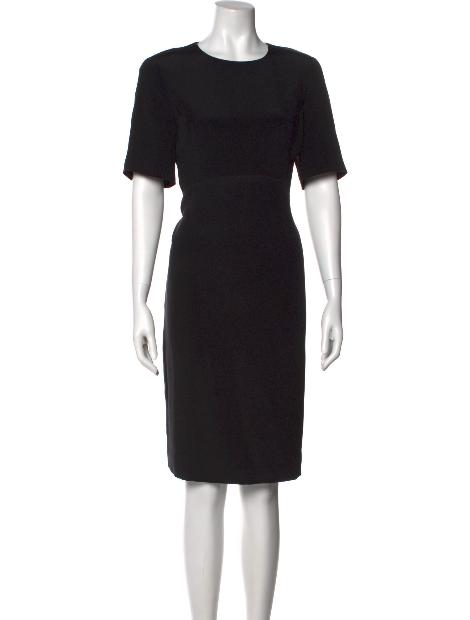 Nina Mclemore Silk Knee-Length Dress