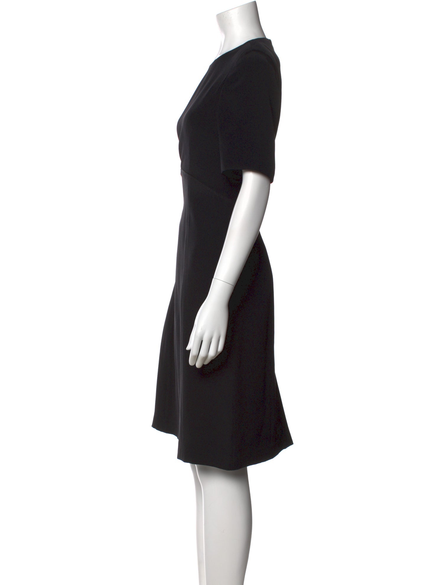 Nina Mclemore Silk Knee-Length Dress