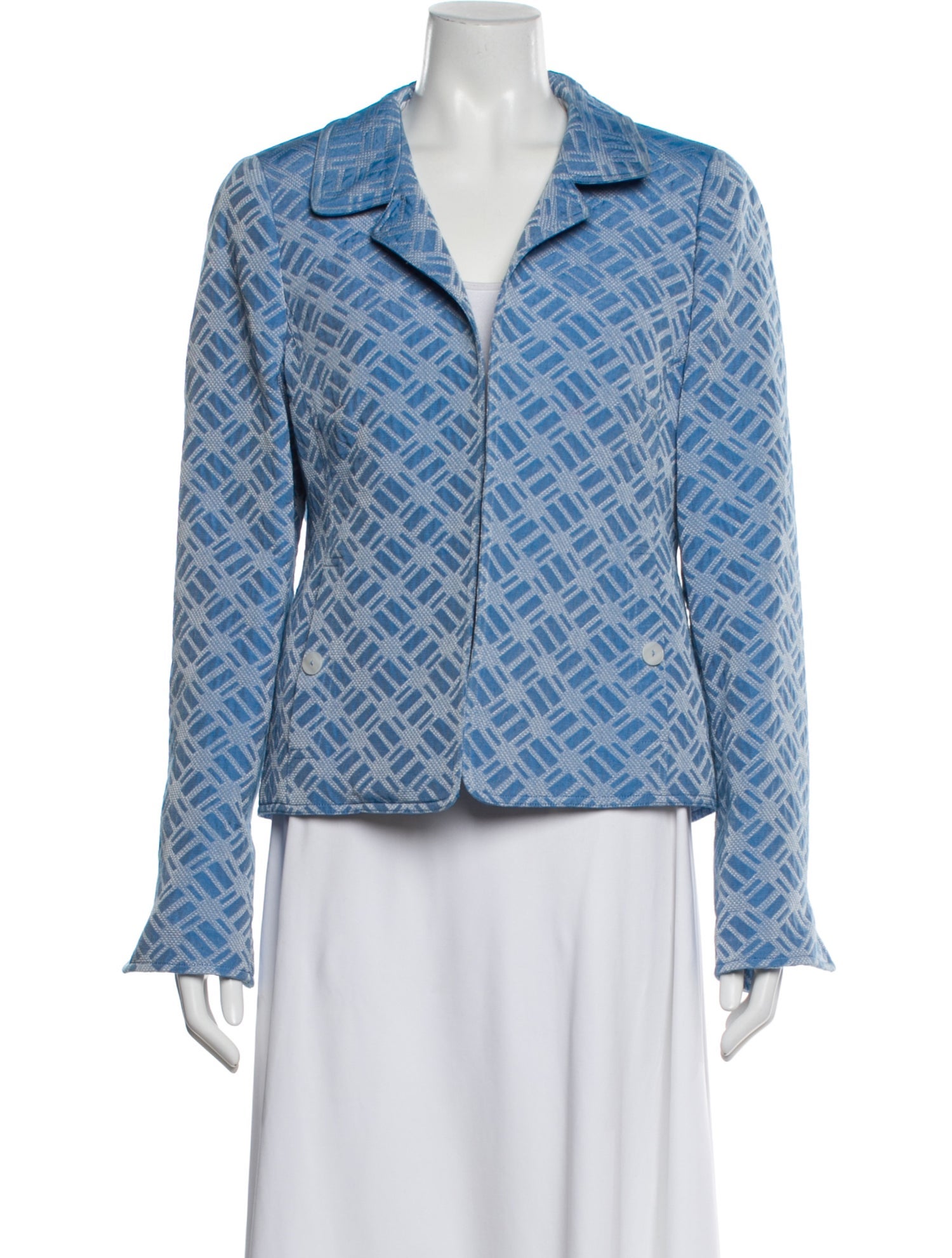 Nina Mclemore Printed Blazer