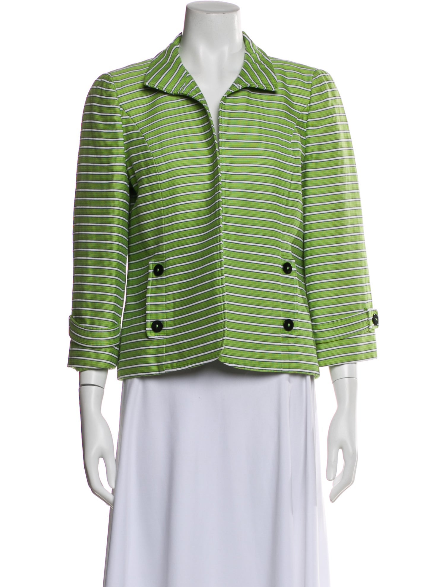 Nina Mclemore Striped Blazer