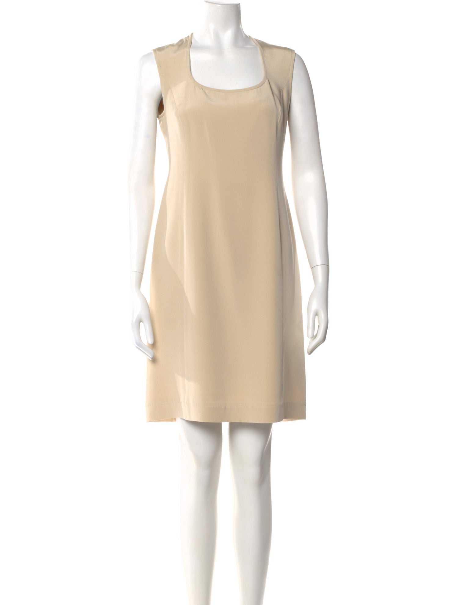 Nina Mclemore Silk Knee-Length Dress