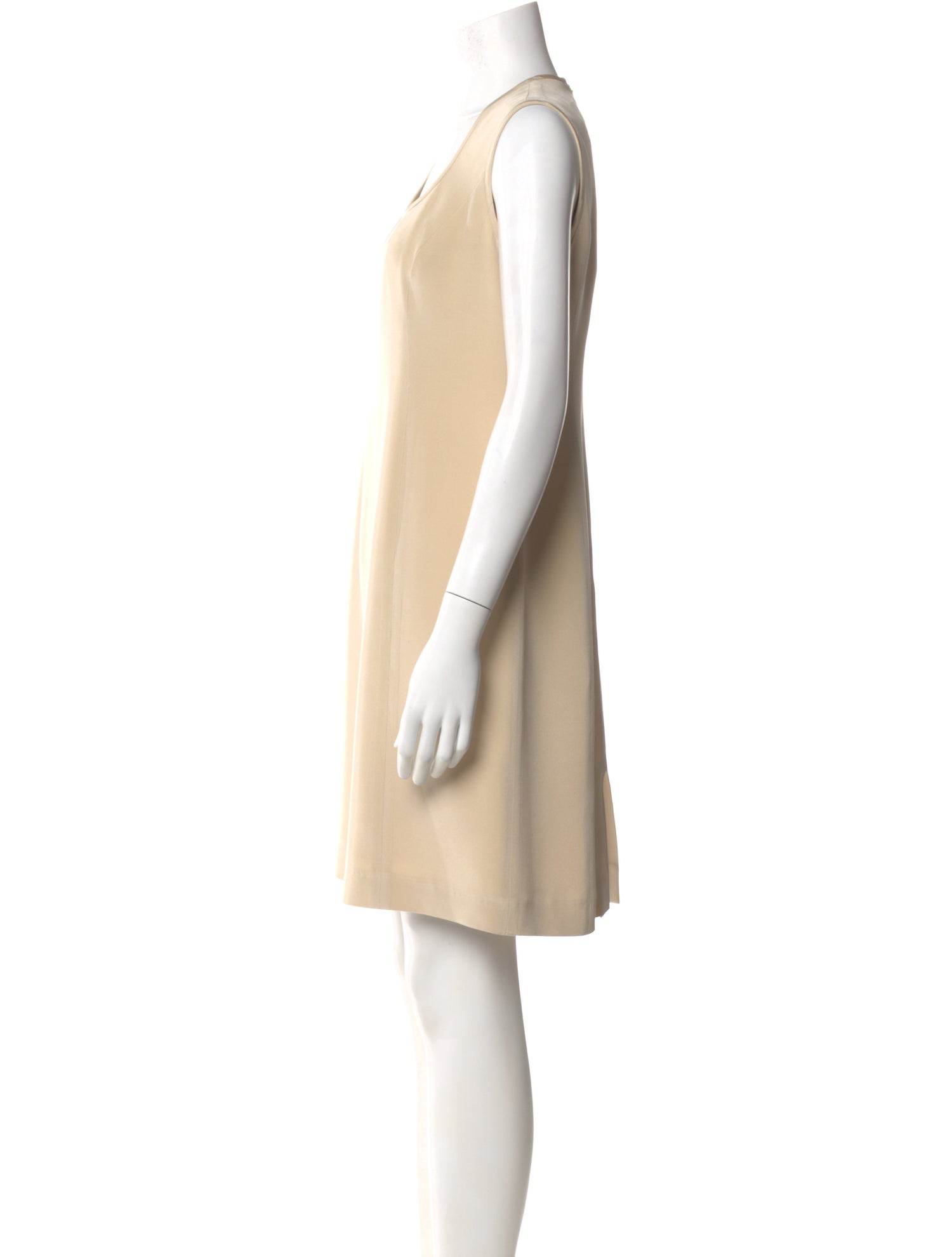 Nina Mclemore Silk Knee-Length Dress