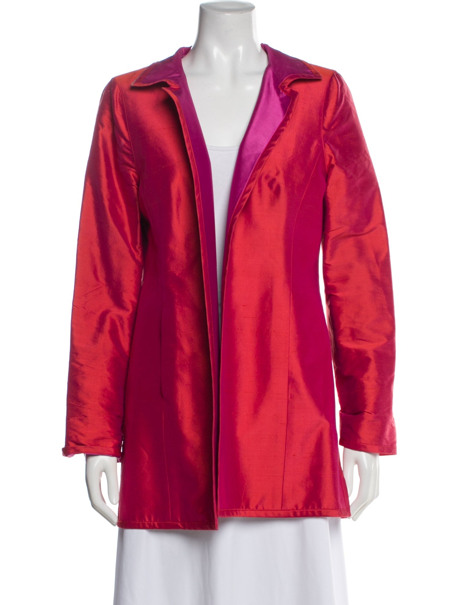 Nina Mclemore Silk Coat