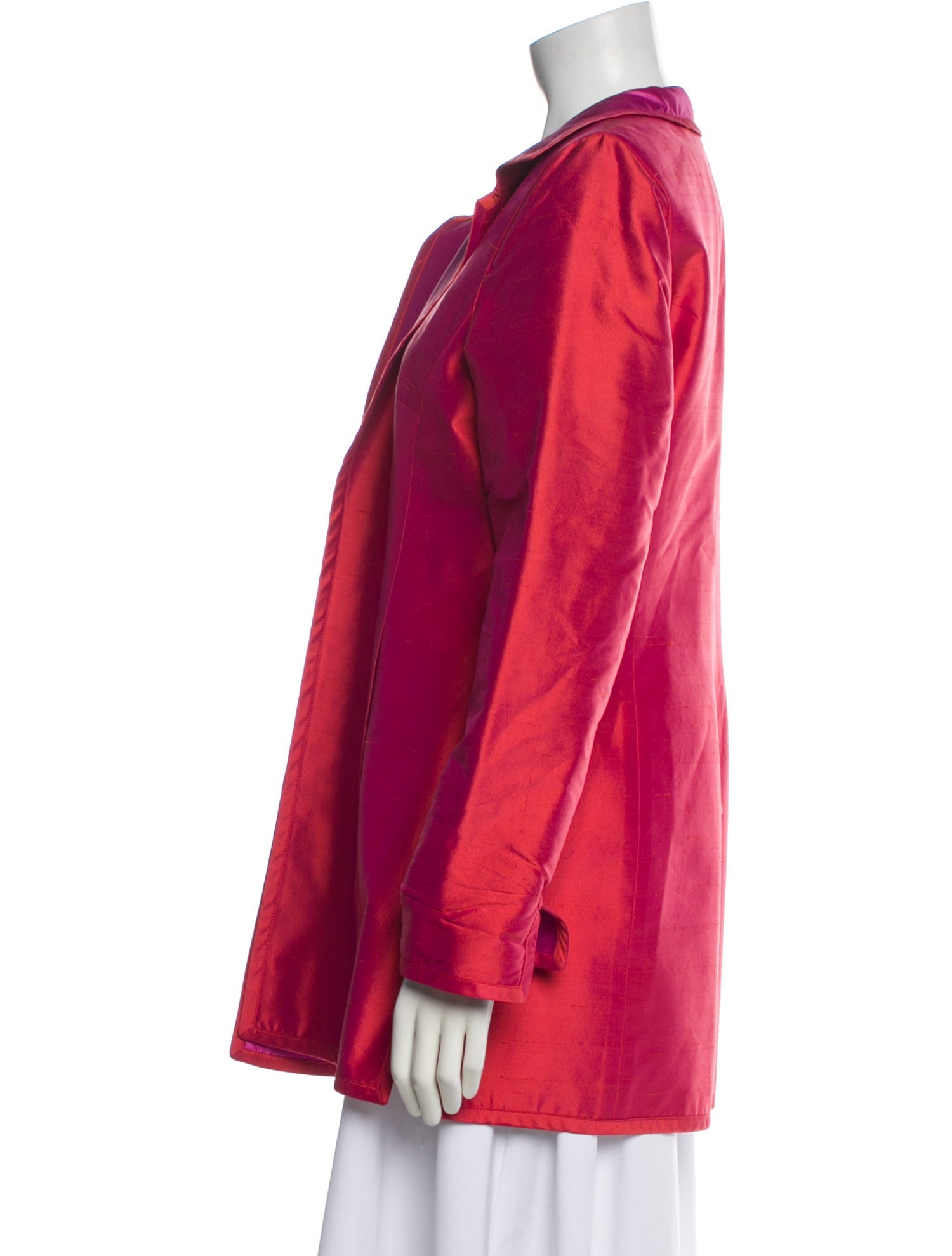 Nina Mclemore Silk Coat