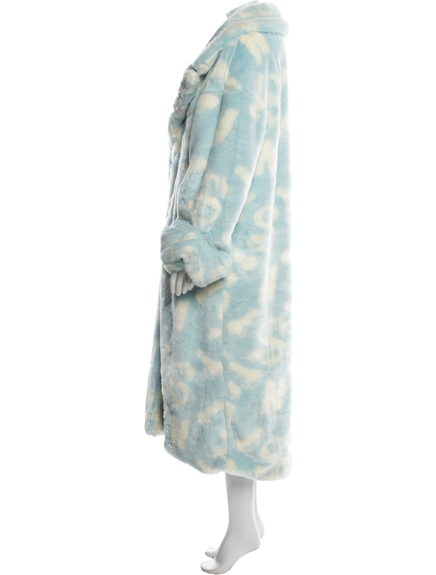 Namilia Animal Print Faux Fur Coat