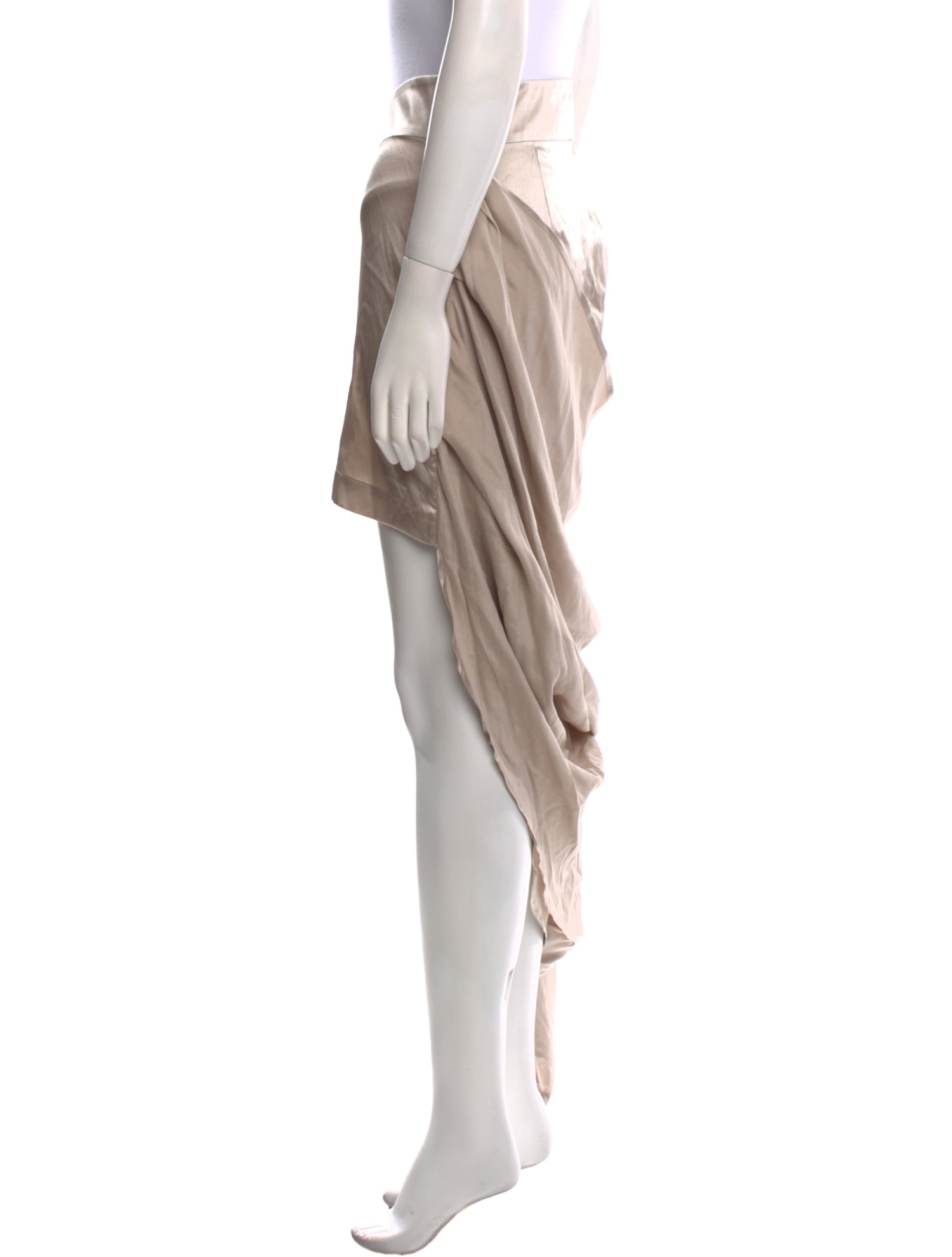 Ninamounah Silk Midi Length Skirt