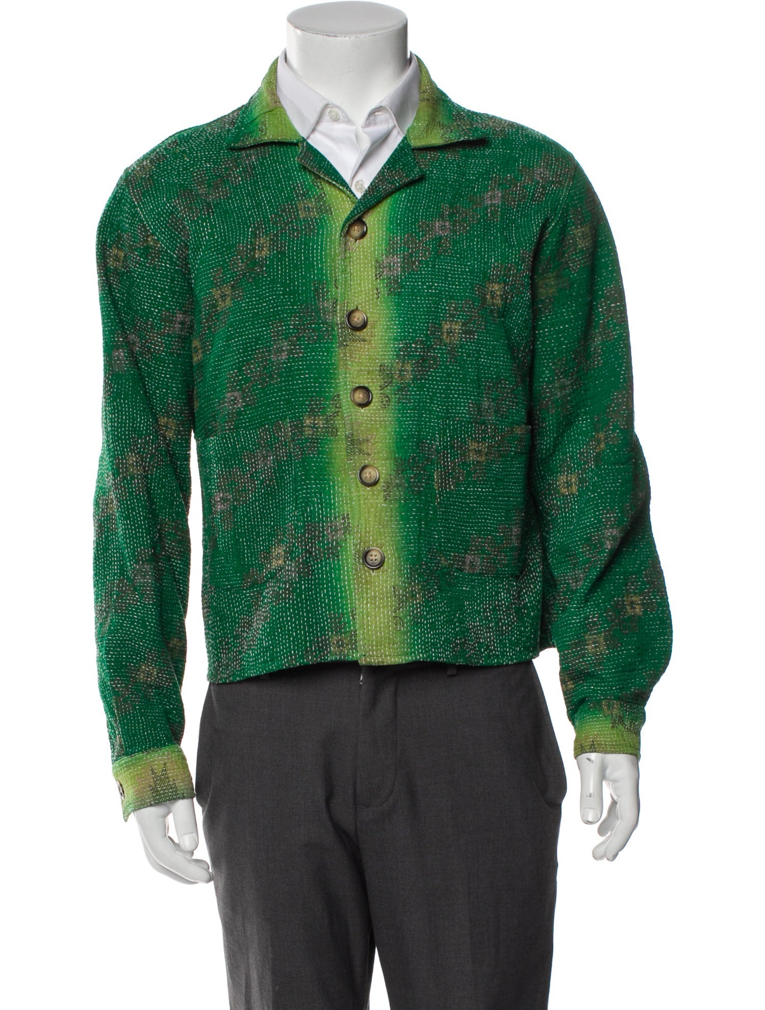 No Maintenance Printed Bomber Jacket