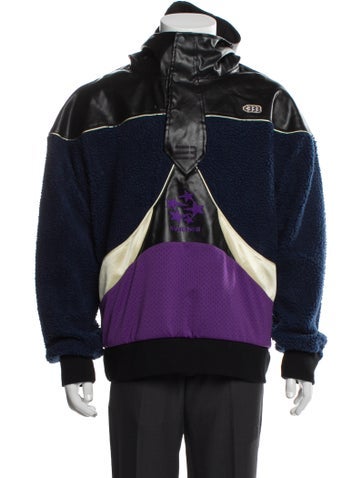 Namesake Sweatshirts & Hoodies Colorblock Pattern Turtleneck Hoodie M