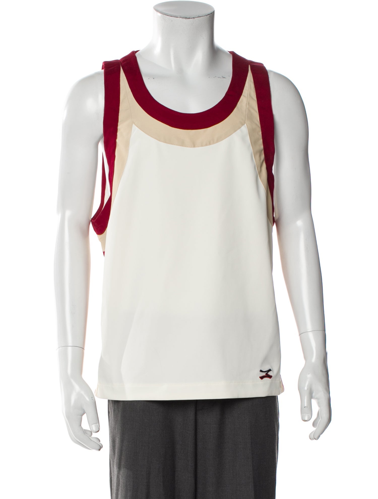 Namesake Colorblock Pattern Scoop Neck T-Shirt