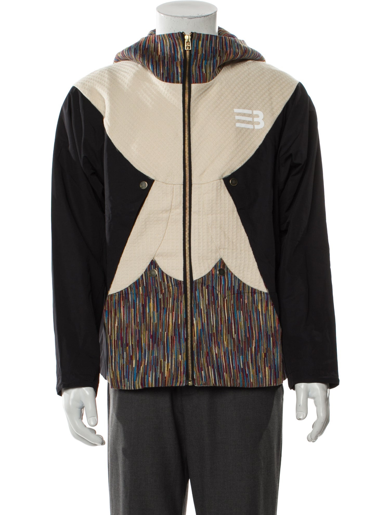 Namesake Colorblock Pattern Windbreaker w/ Tags