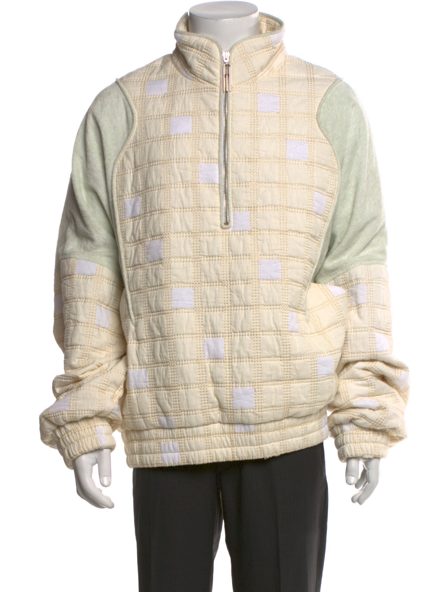 Namesake Colorblock Pattern Turtleneck Sweatshirt w/ Tags