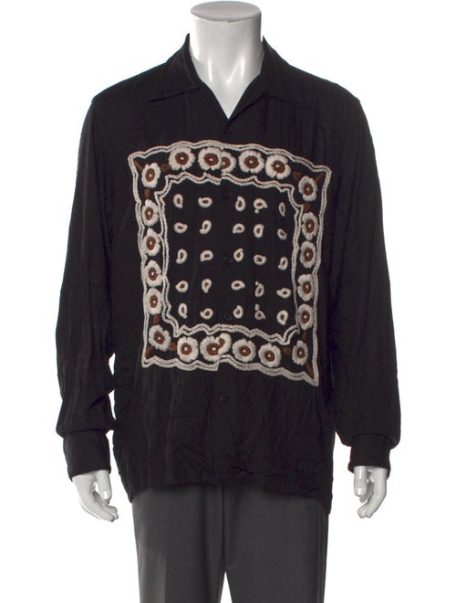 NOMA t.d Graphic Print Long Sleeve Shirt