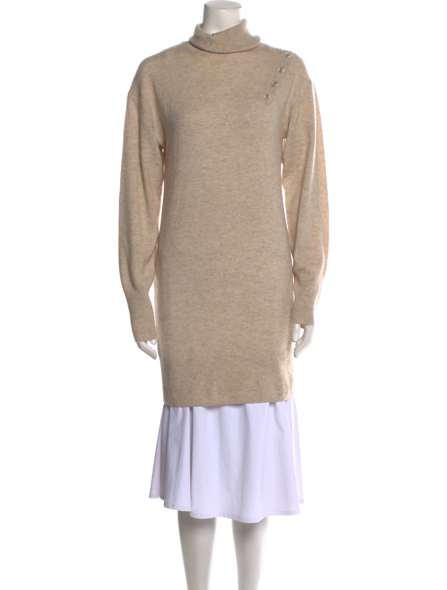 Naadam Wool Mock Neck Sweater
