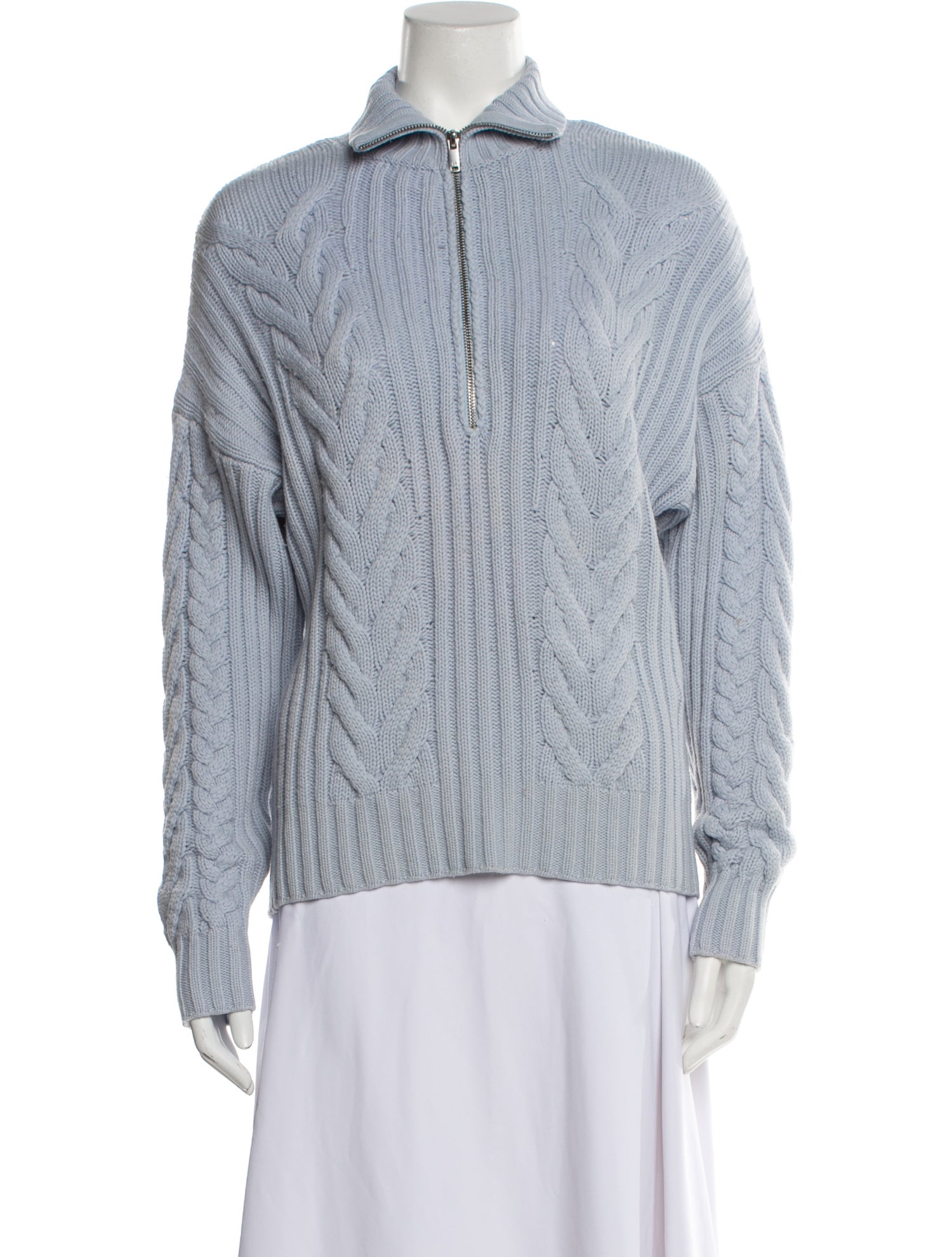 Naadam Wool Mock Neck Sweater