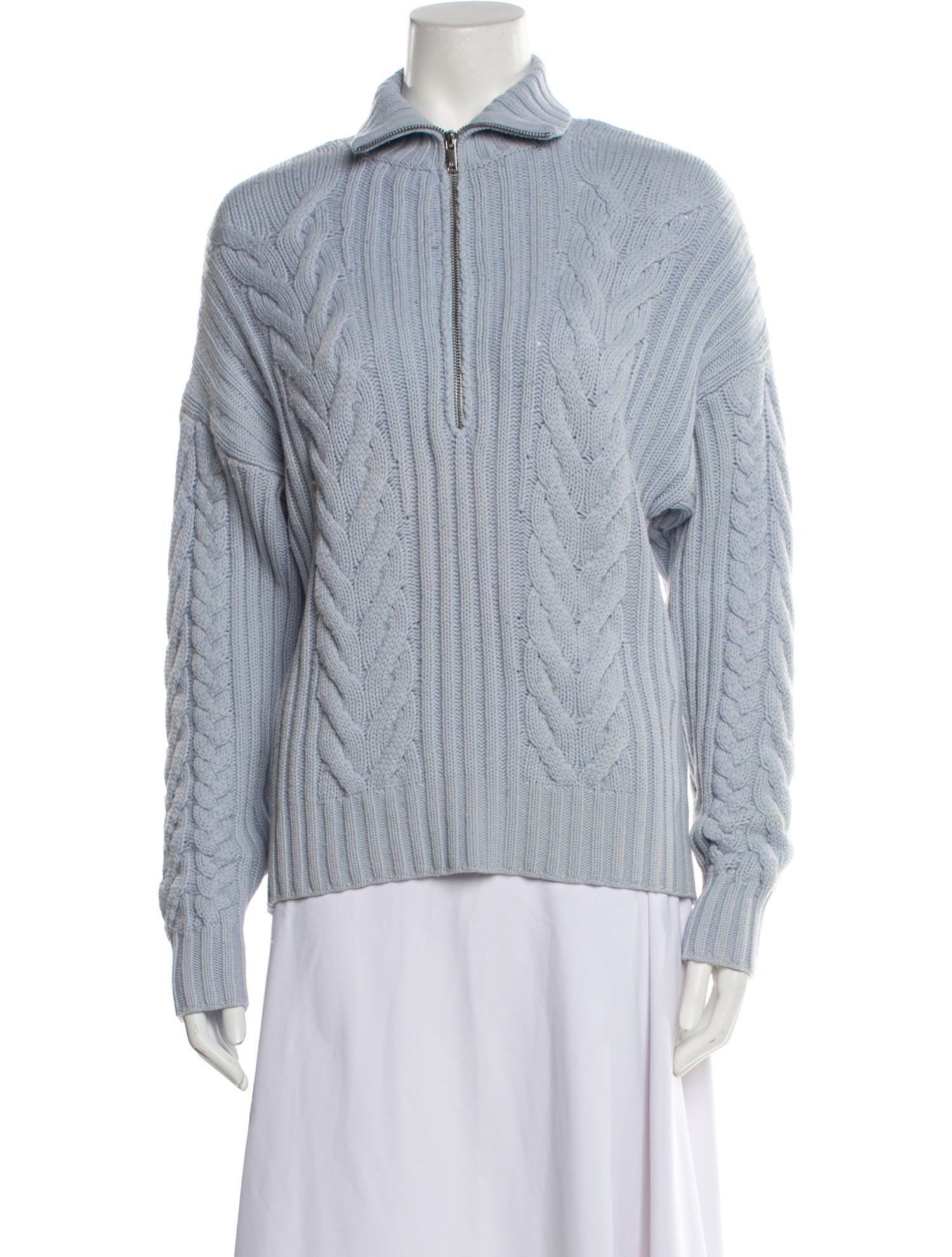 Naadam Wool Mock Neck Sweater