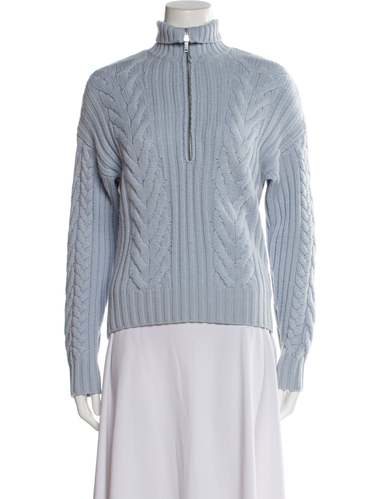 Naadam Wool Mock Neck Sweater