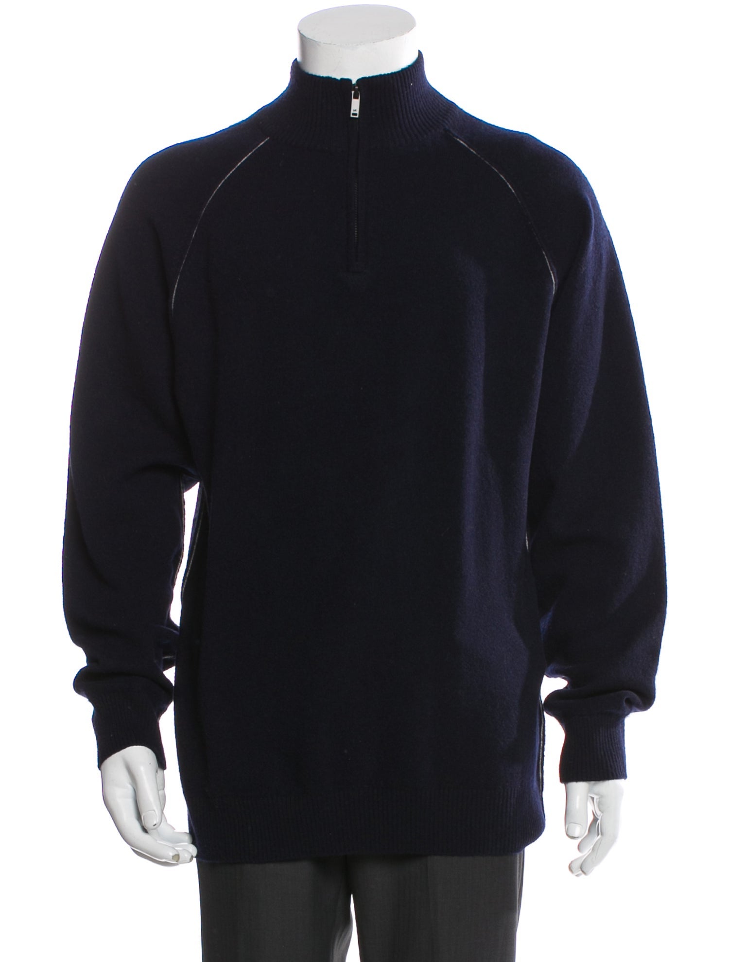Naadam Cashmere Turtleneck Polo Sweater