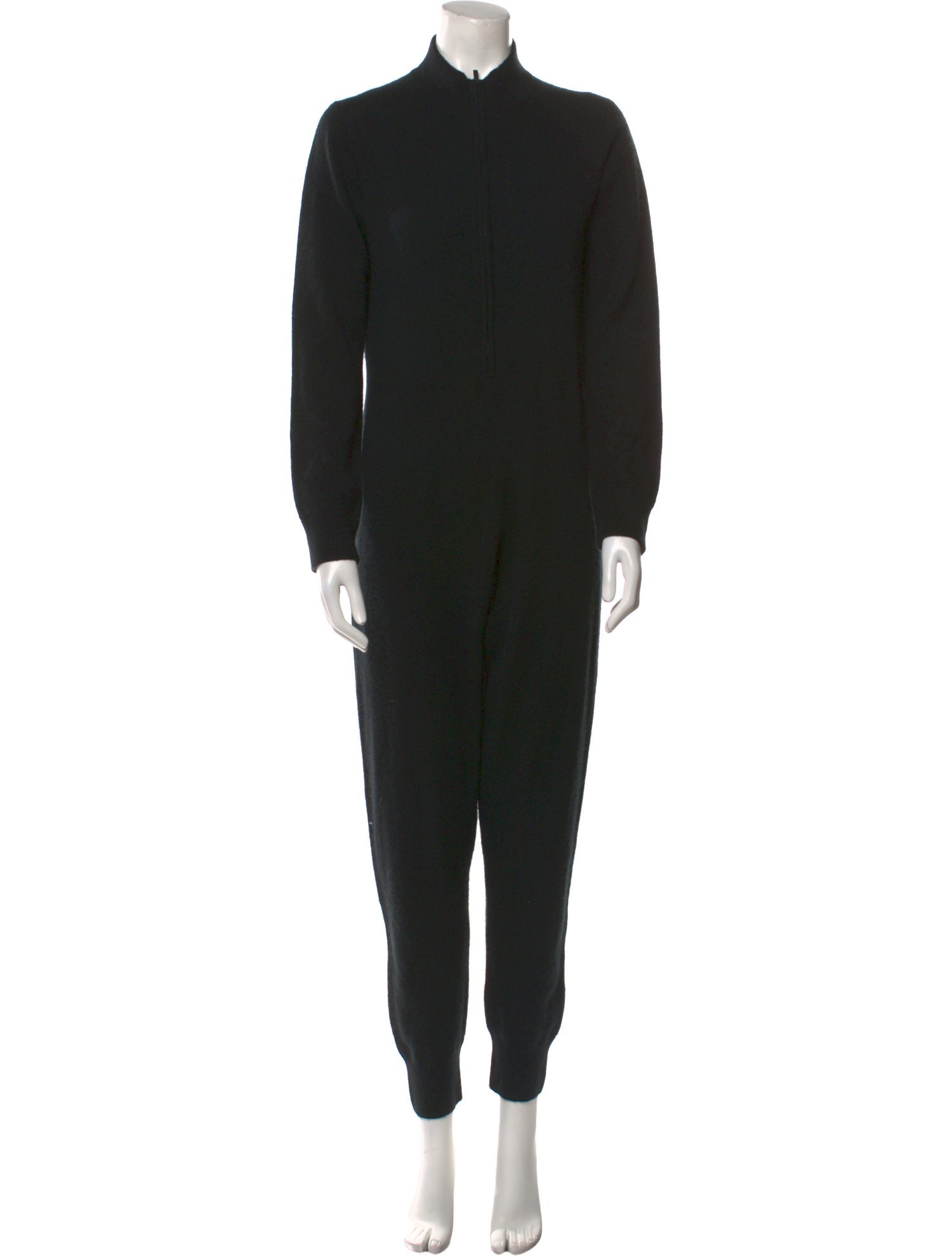 Naadam Cashmere Mock Neck Jumpsuit