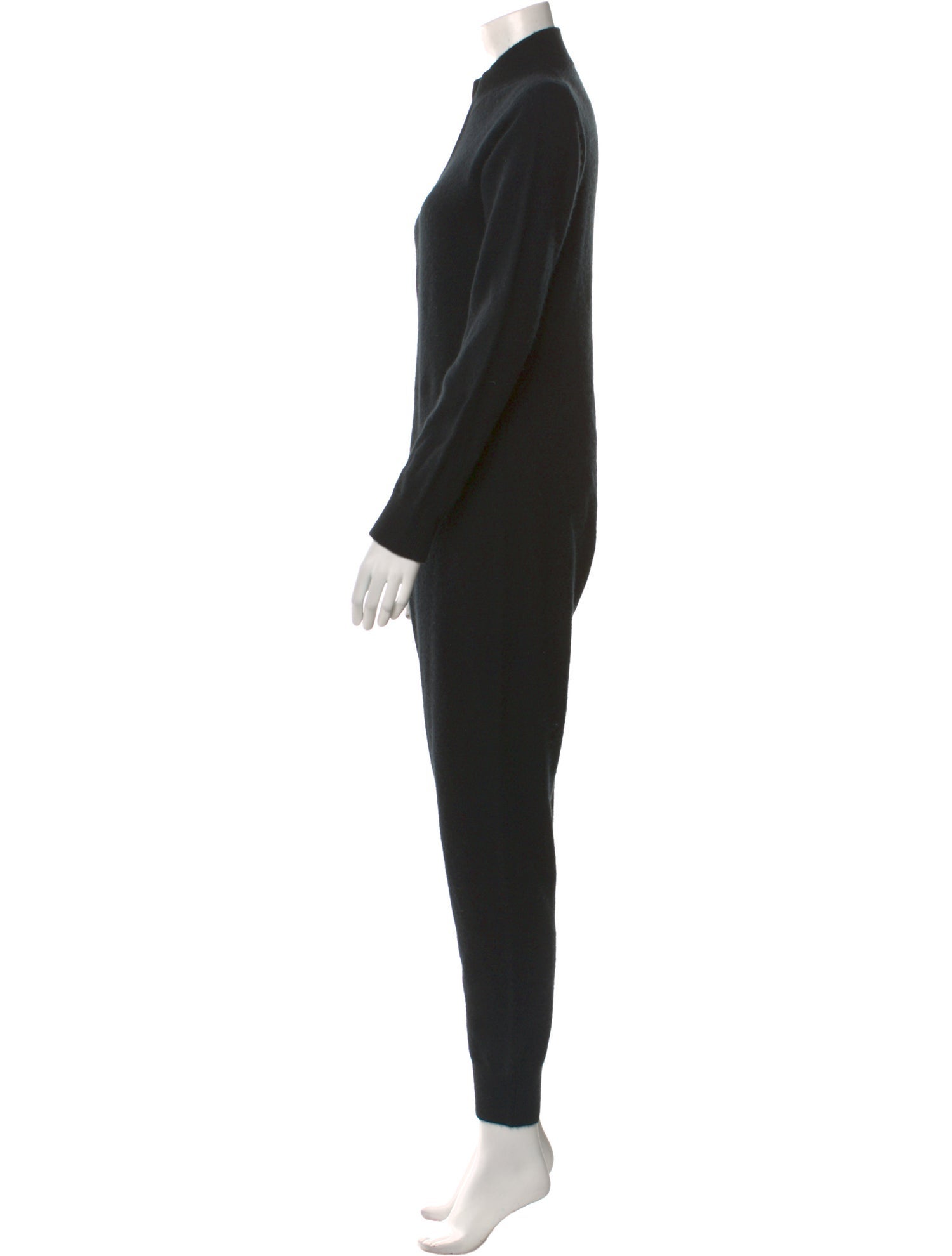 Naadam Cashmere Mock Neck Jumpsuit