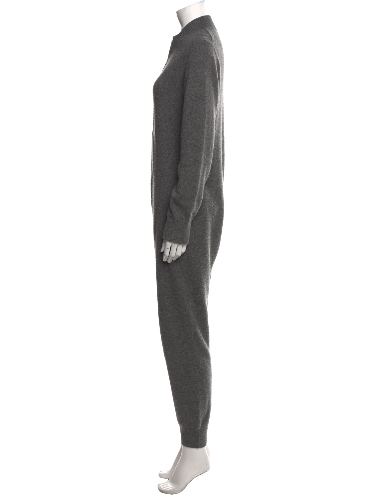 Naadam Cashmere Mock Neck Jumpsuit