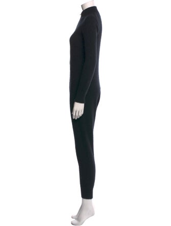 Naadam Cashmere Mock Neck Jumpsuit