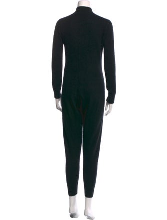 Naadam Cashmere Mock Neck Jumpsuit