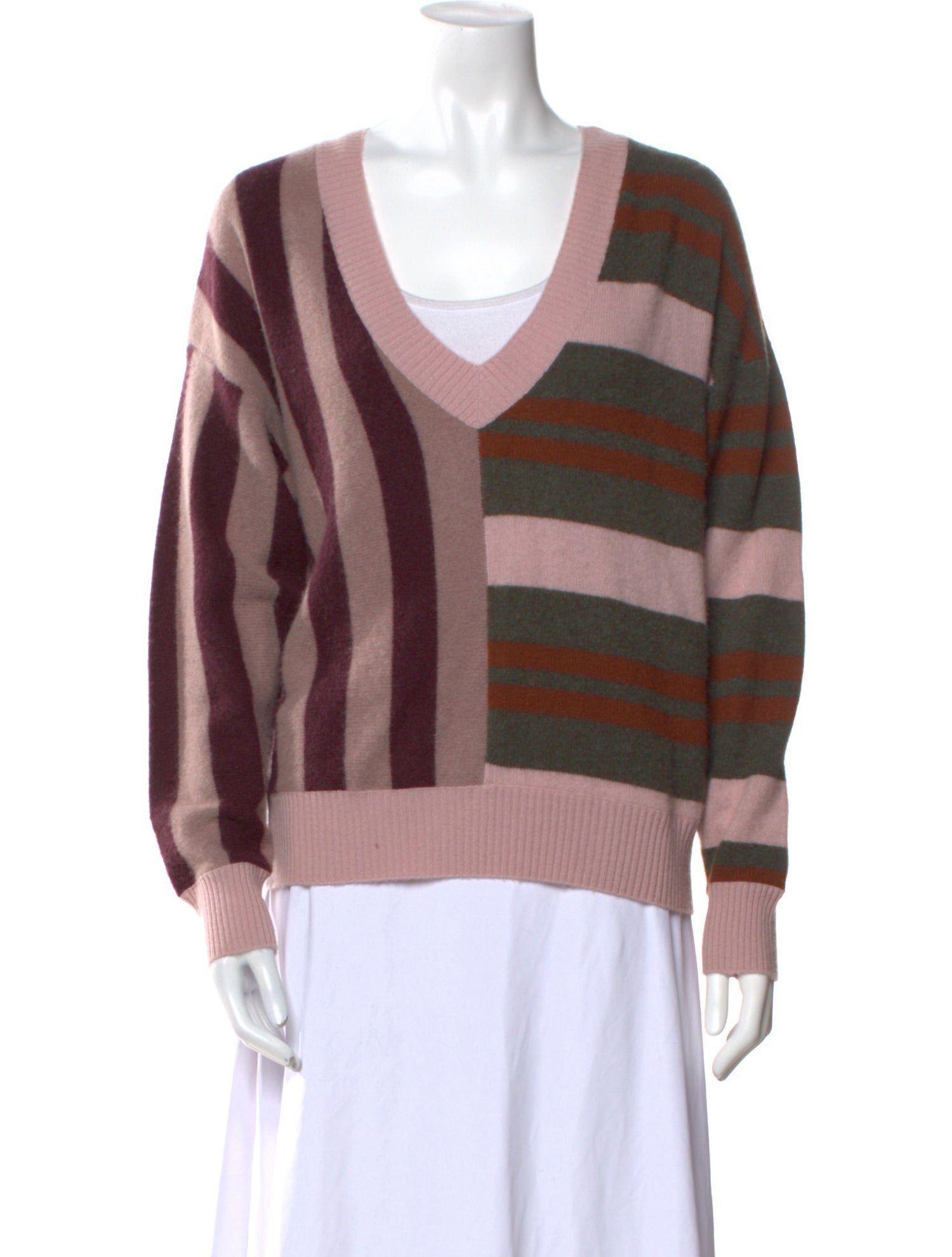 Naadam Cashmere Striped Sweater