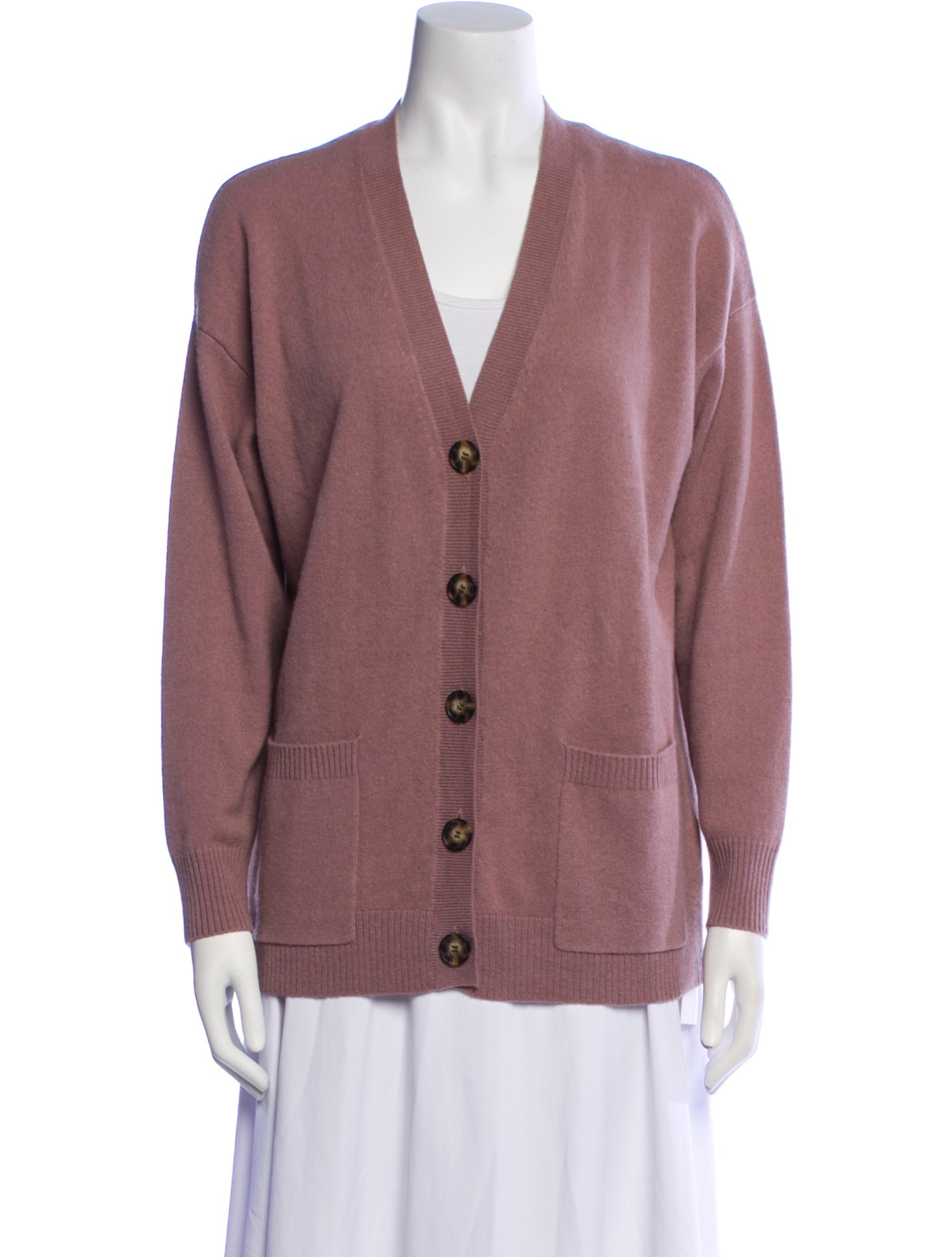 Naadam Cashmere V-Neck Sweater