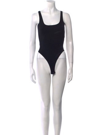 Naadam Silk Scoop Neck Bodysuit