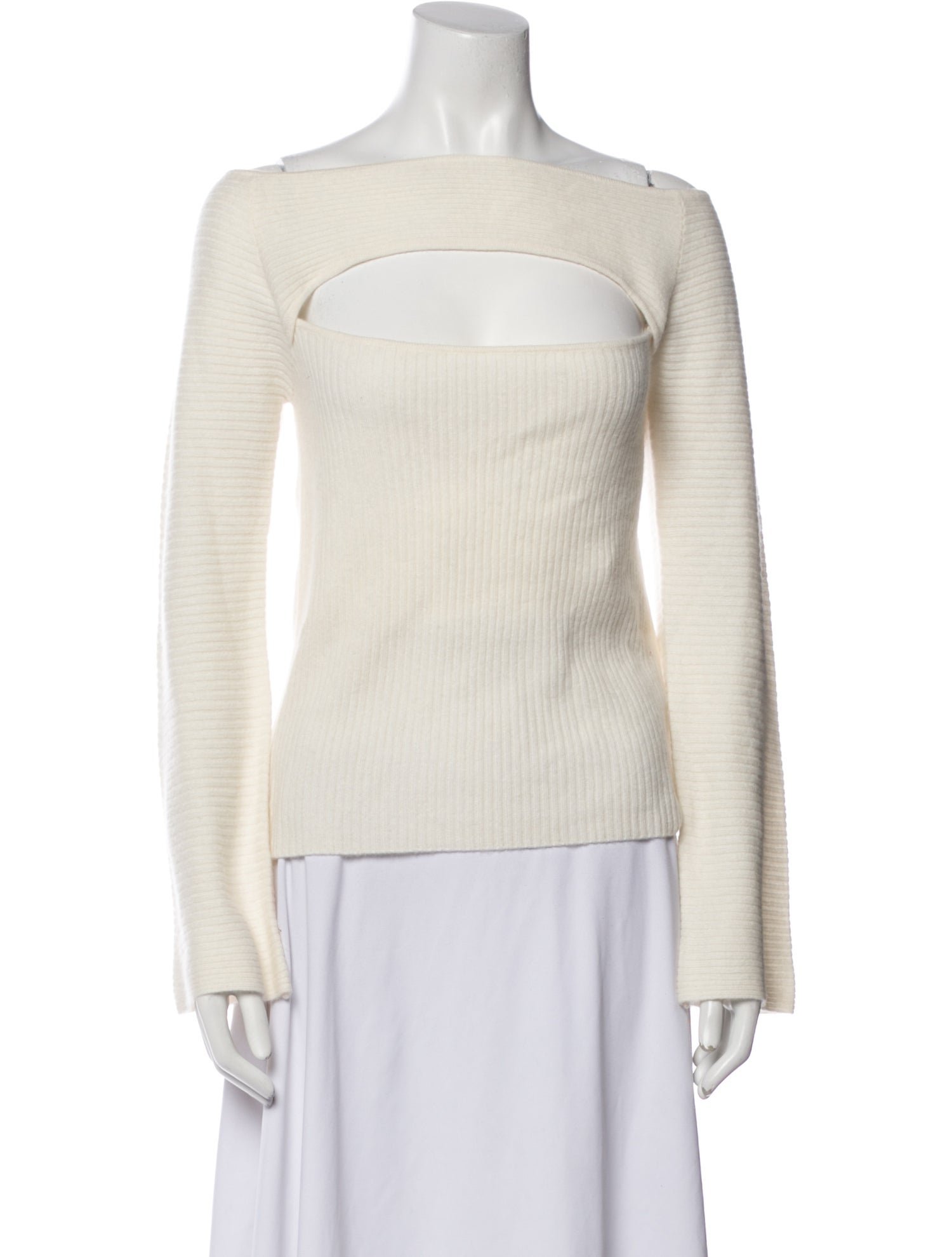 Naadam Cashmere Off-The-Shoulder Sweater