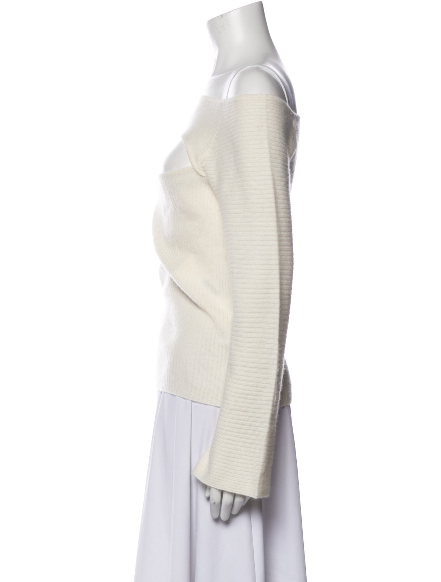 Naadam Cashmere Off-The-Shoulder Sweater