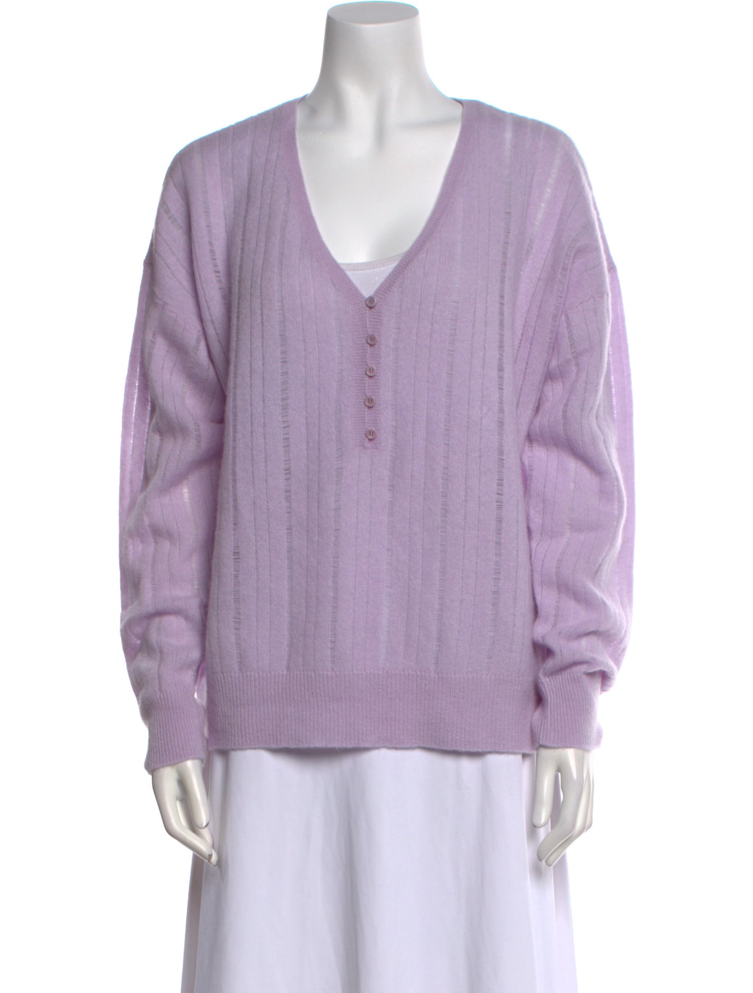 Naadam Cashmere V-Neck Sweater