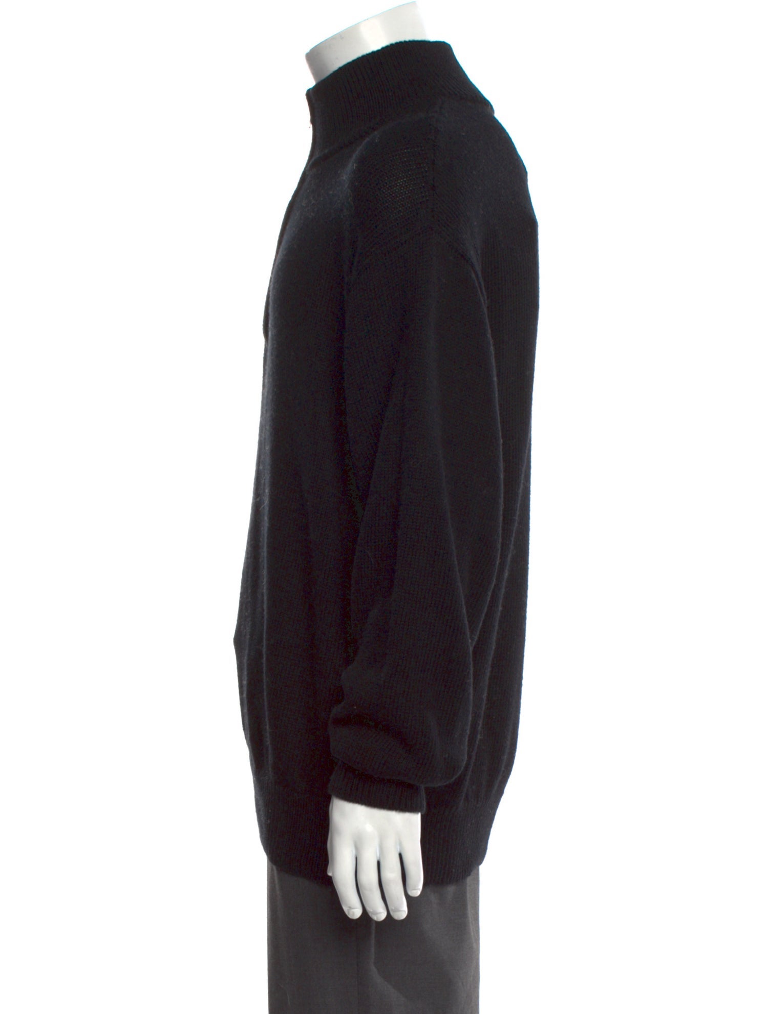 Naadam Mock Neck Long Sleeve Pullover