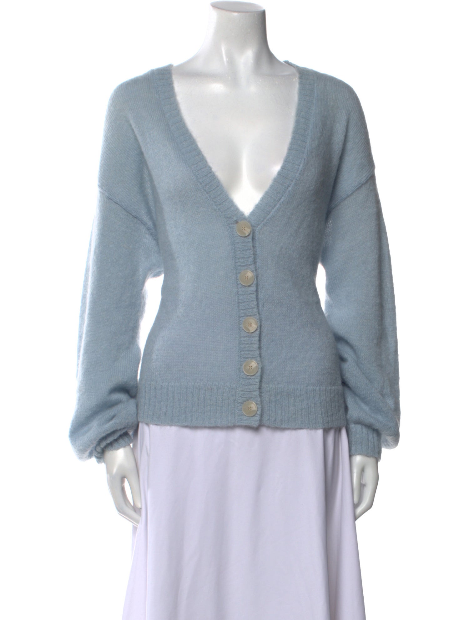 Naadam Plunge Neckline Sweater