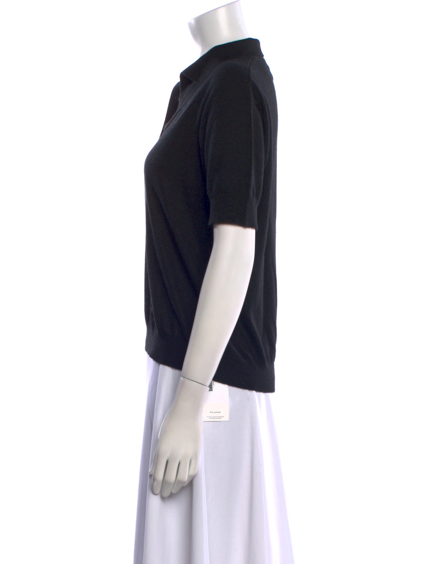 Naadam Cashmere Short Sleeve Polo