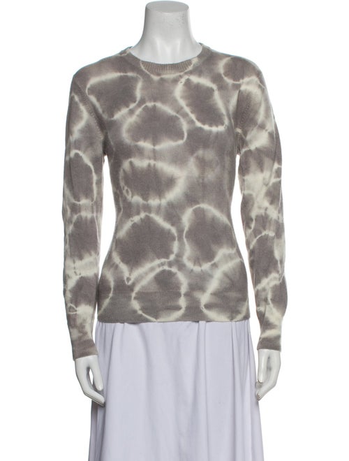 Naadam Cashmere Tie-Dye Print Sweater