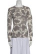 Naadam Cashmere Tie-Dye Print Sweater