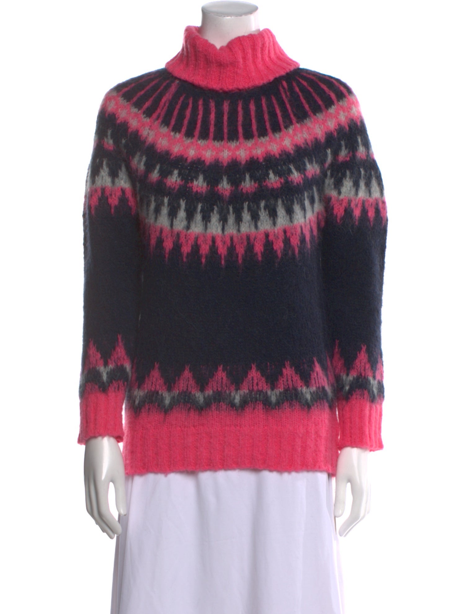 Naadam Alpaca Printed Sweater