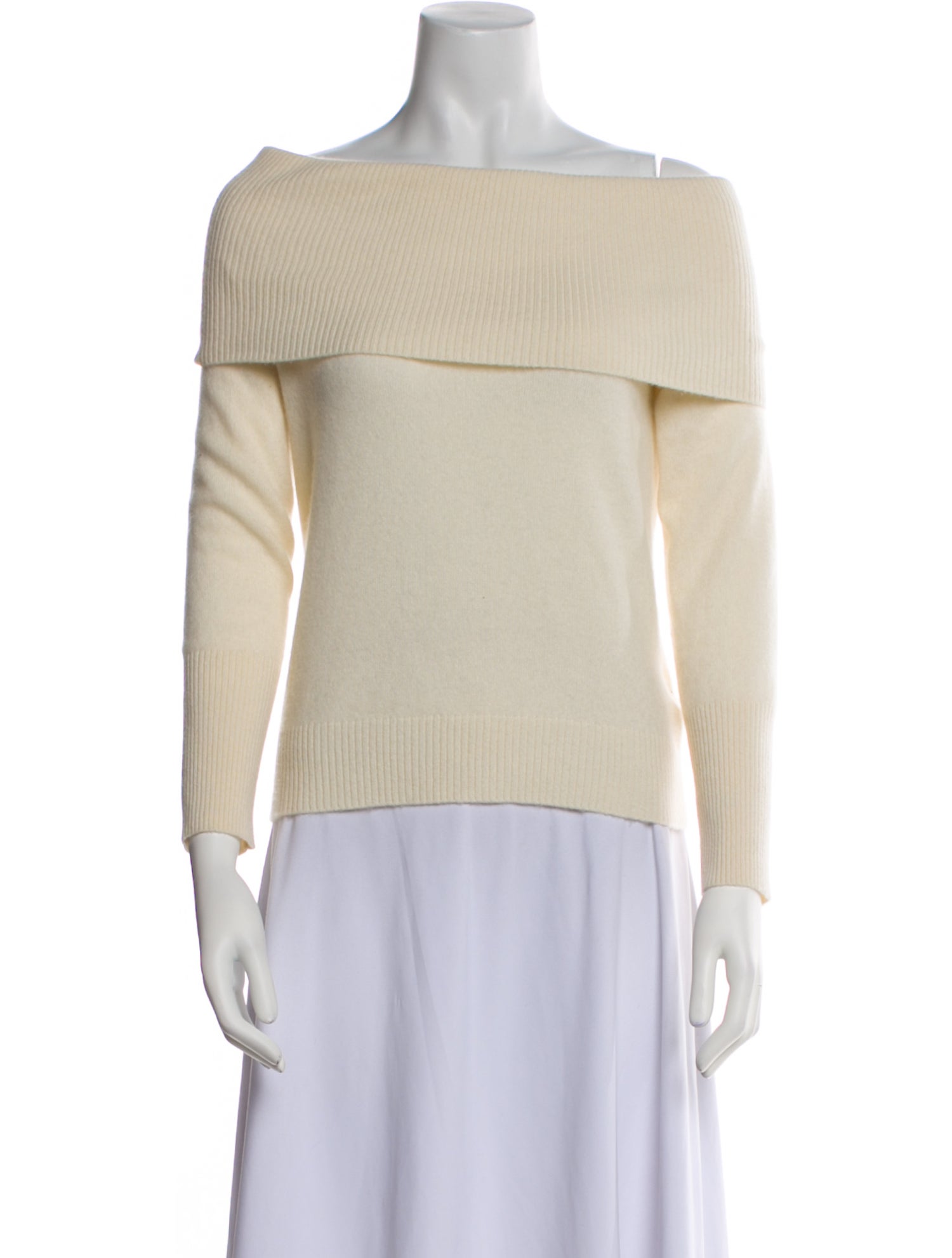 Naadam Cashmere Off-The-Shoulder Sweater