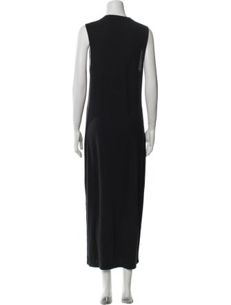 Naadam Crew Neck Long Dress