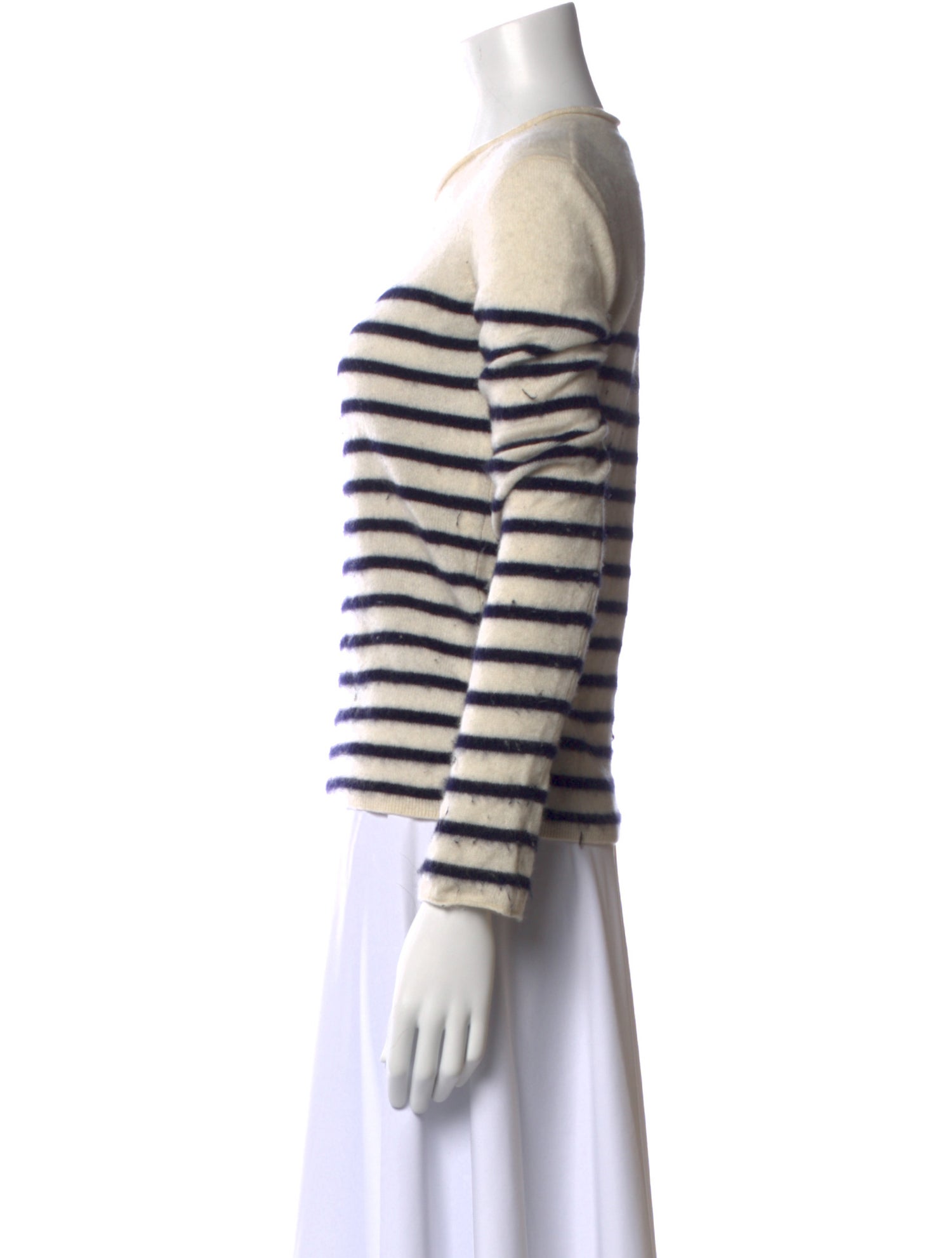 Naadam Cashmere Striped Sweater