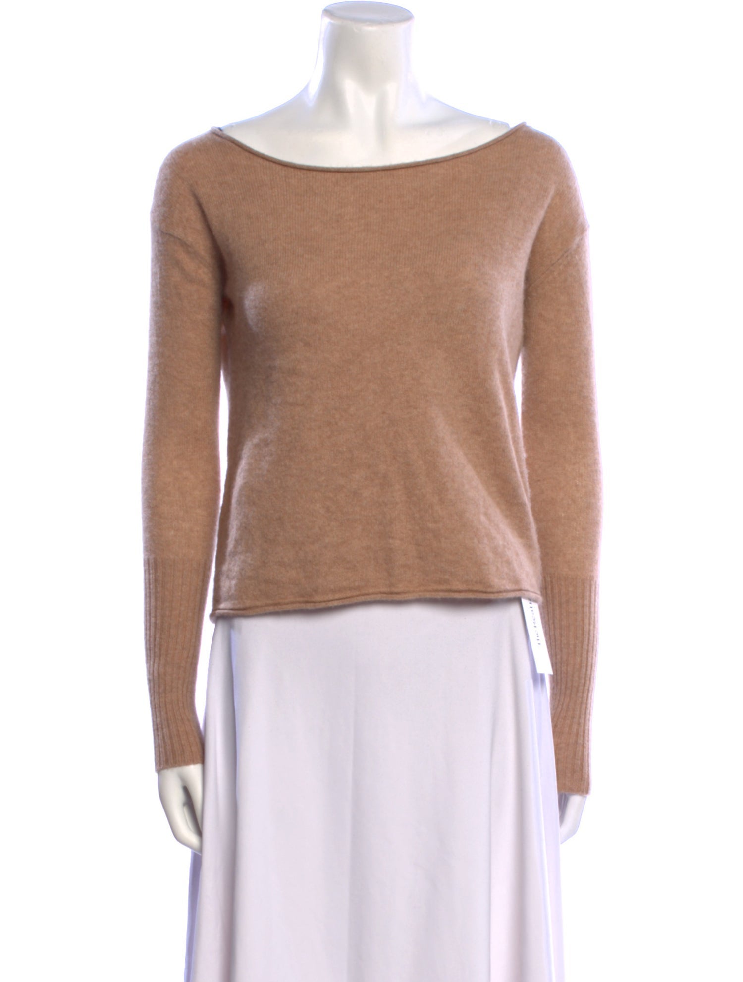 Naadam Cashmere Bateau Neckline Sweater
