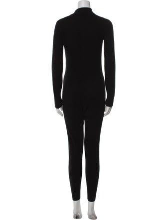 Naadam Cashmere Mock Neck Jumpsuit