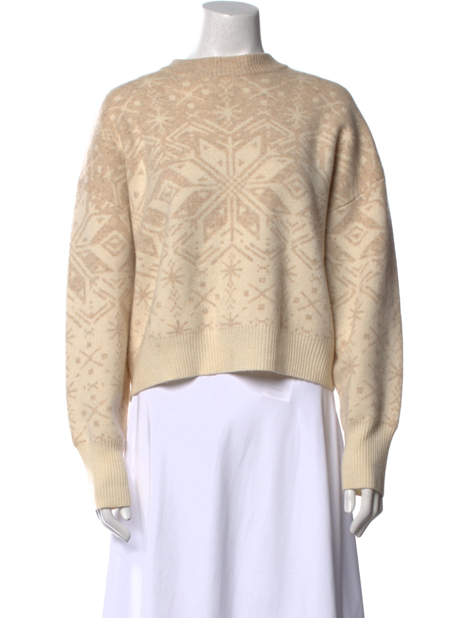 Naadam Cashmere Printed Sweater