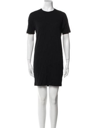 Naadam Crew Neck Mini Dress