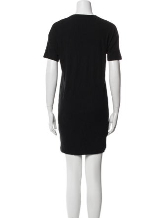 Naadam Crew Neck Mini Dress