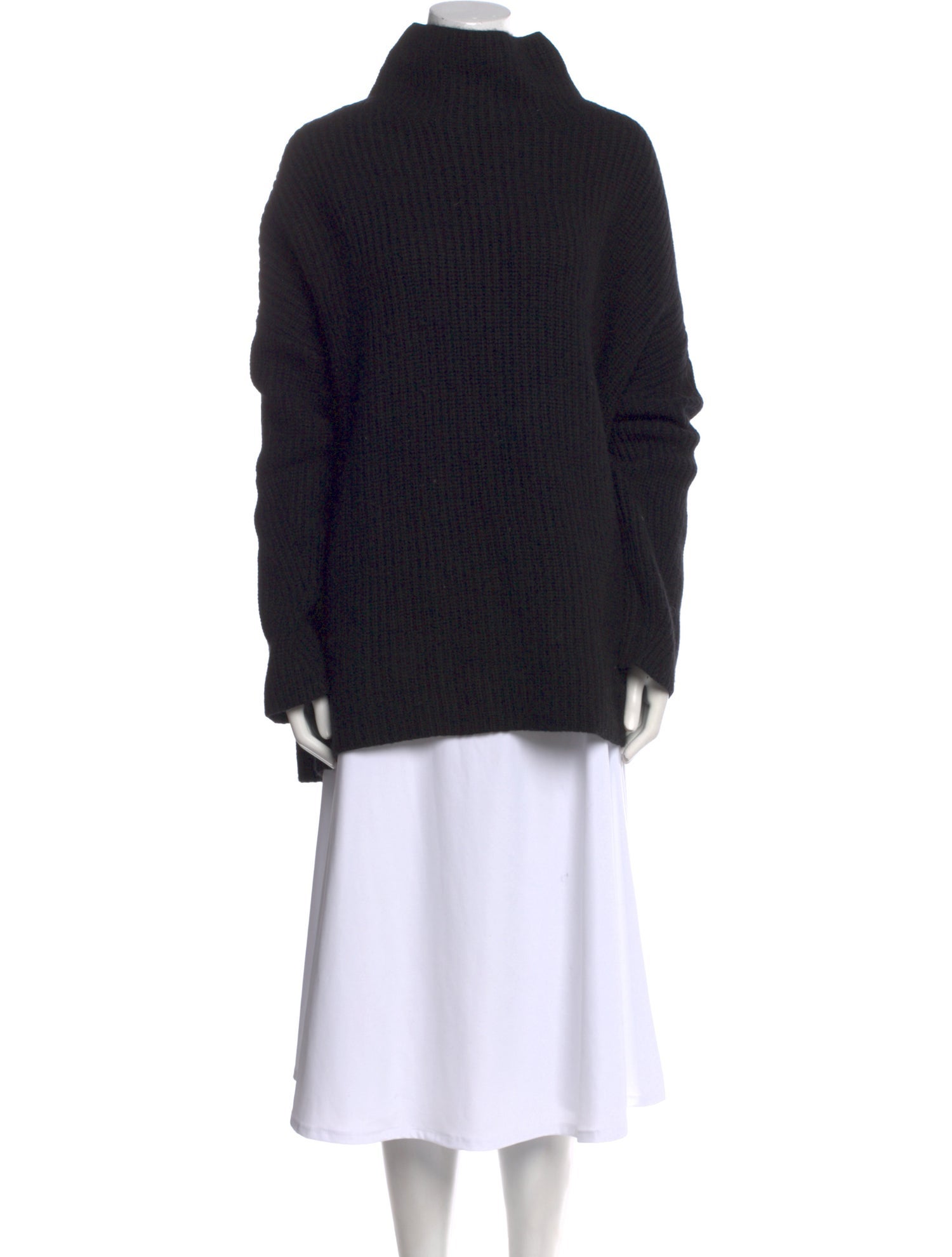 Naadam Wool Mock Neck Sweater