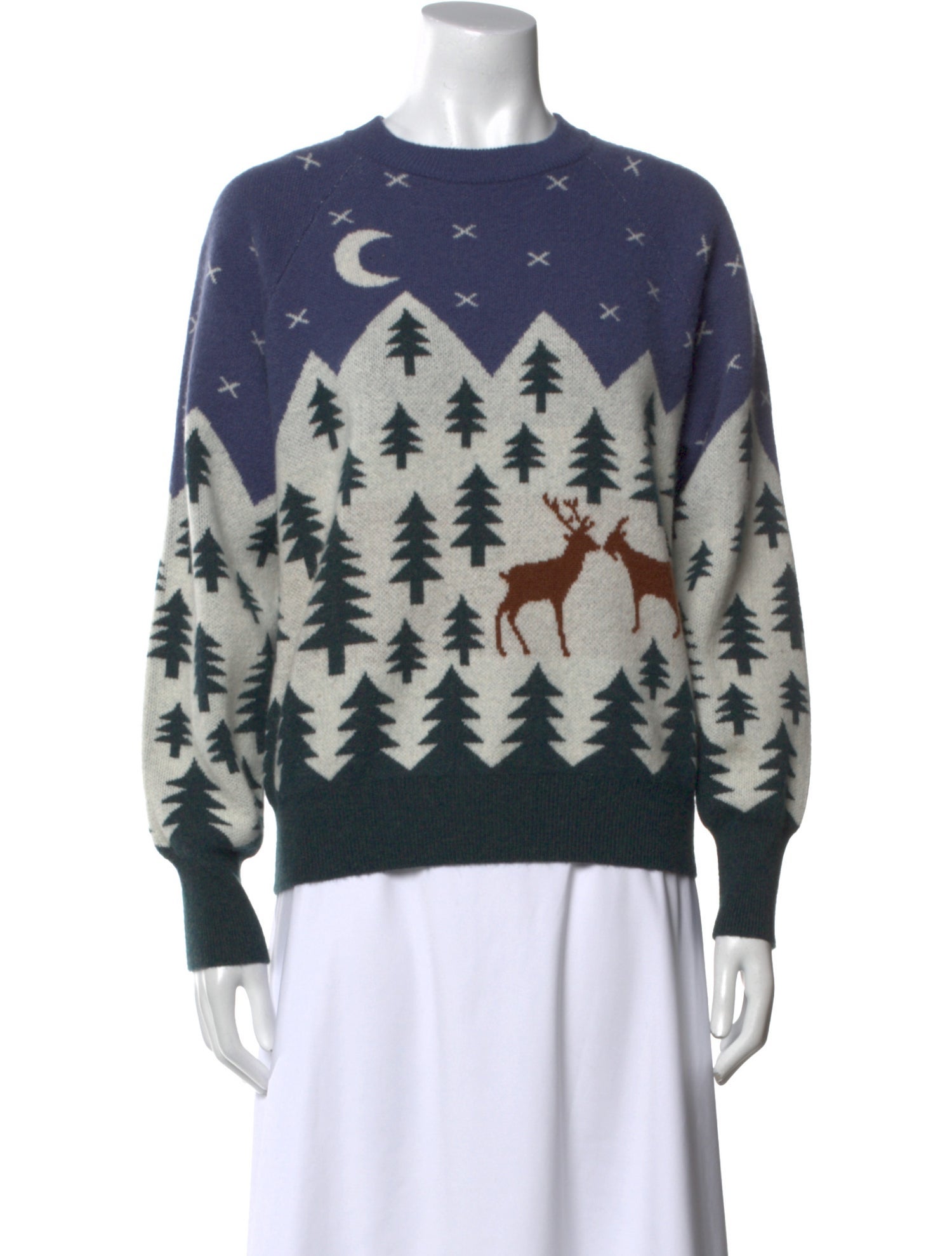 Naadam Cashmere Printed Sweater