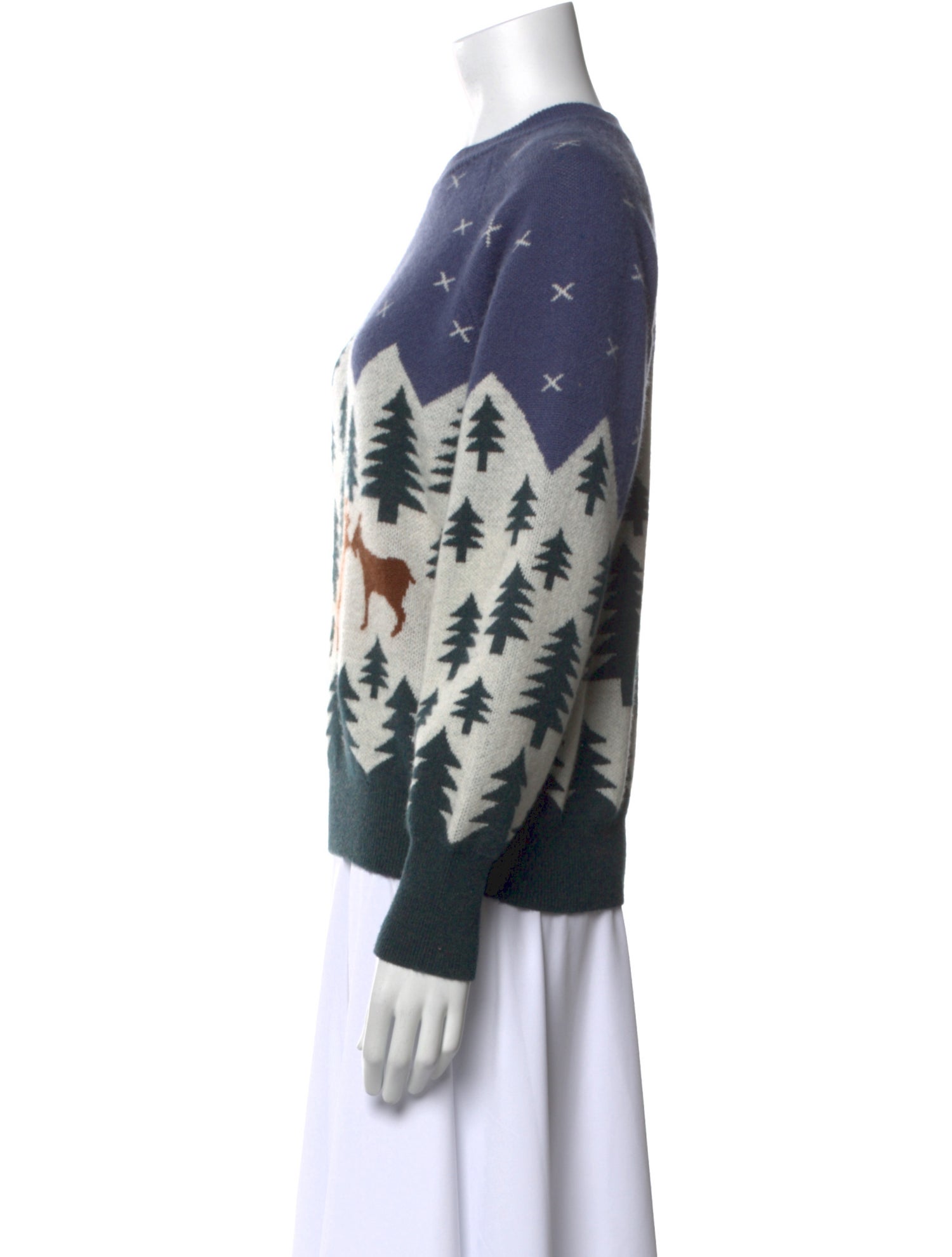 Naadam Cashmere Printed Sweater