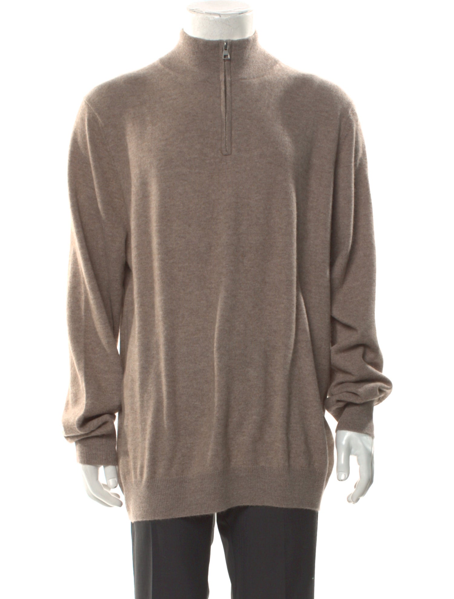 Naadam Cashmere Mock Neck Polo Sweater w/ Tags